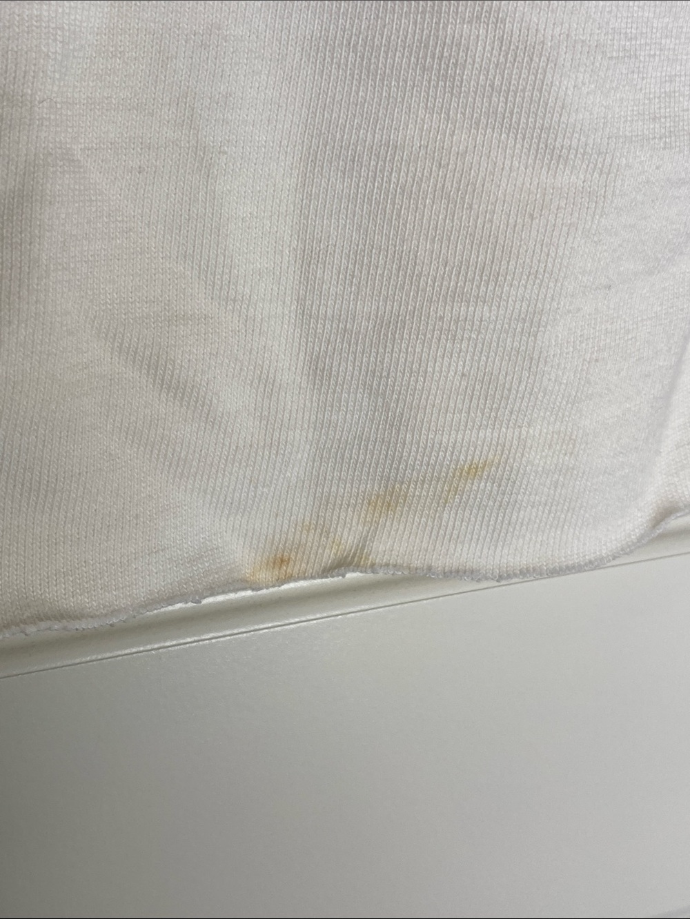 Vintage J. Crew Cropped Two-Tone Polo Top in Pink and Cream - Picture 5 of 5